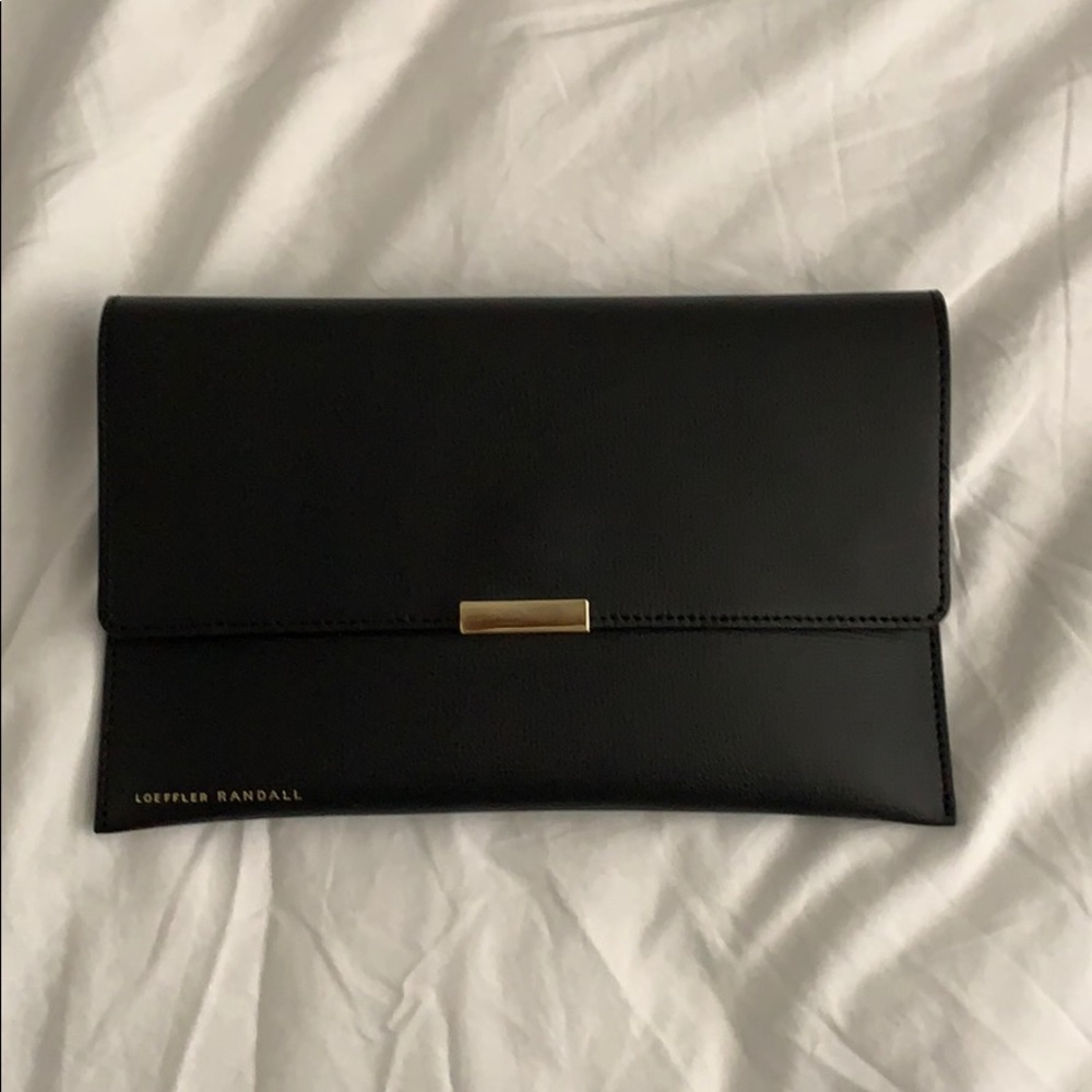 Loeffler Randall Black Clutch